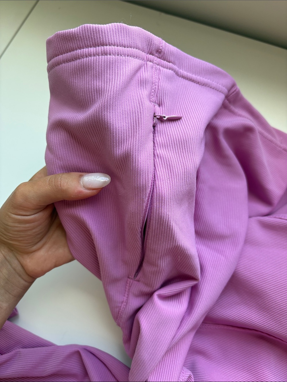 Pink Zip Workout Top - Picture 6 of 6